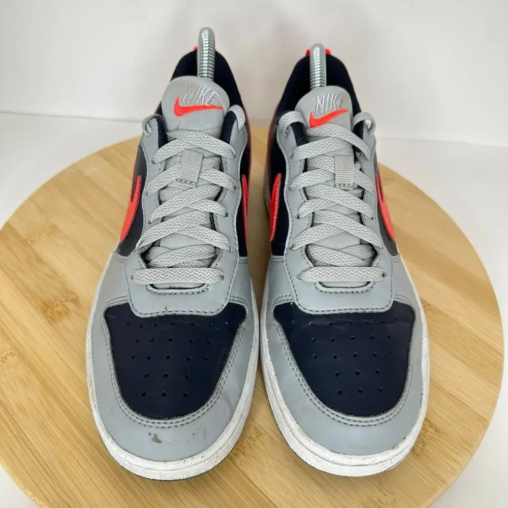 Nike Court Borough Low 2 Sneaker Lace Up Shoes DV5456 Size Youth 5.5